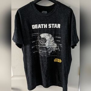 Star Wars - Black Death Star T-shirt (size Medium)